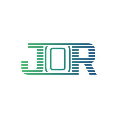 Modern JOR Logo Tasarımı. İş Kimliği için JOR Minimalist, Profesyonel ve Çok Yönlü Markalaştırma Simgesi