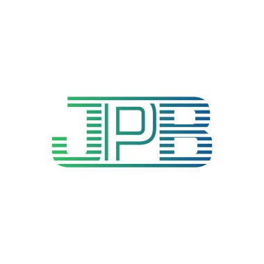 Modern JPB Logo Tasarımı. İş Kimliği için JPB Minimalist, Profesyonel ve Çok Yönlü Markalaştırma Simgesi