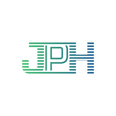 Modern JPH Logo Tasarımı. İş Kimliği için JPH Minimalist, Profesyonel ve Çok Yönlü Markalaştırma Simgesi