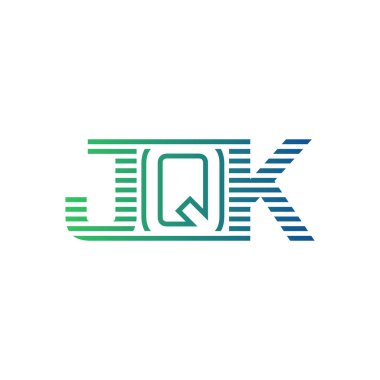 Modern JQK Logo Design. Letter JQK Minimalist, Professional, and Versatile Branding Icon for Business Identity clipart