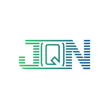 Modern JQN Logo Tasarımı. İş Kimliği için JQN Minimalist, Profesyonel ve Çok Yönlü Markalaştırma Simgesi