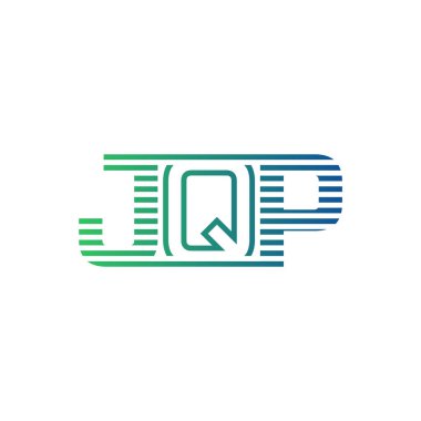 Modern JQP Logo Tasarımı. İş Kimliği için JQP Minimalist, Profesyonel ve Çok Yönlü Markalaştırma Simgesi