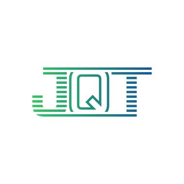 Modern JQT Logo Tasarımı. İş Kimliği için JQT Minimalist, Profesyonel ve Çok Yönlü Markalaştırma Simgesi