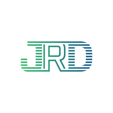 Modern JRD Logo Tasarımı. İş Kimliği için JRD Minimalist, Profesyonel ve Çok Yönlü Markalaştırma Simgesi