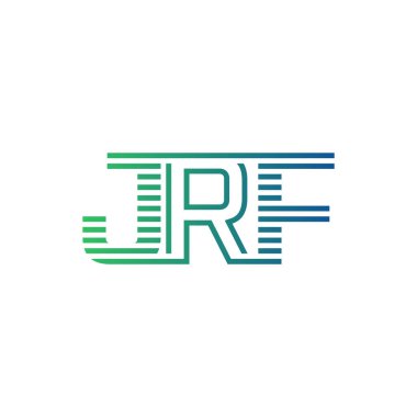 Modern JRF Logo Tasarımı. İş Kimliği için JRF Minimalist, Profesyonel ve Çok Yönlü Markalaştırma Simgesi