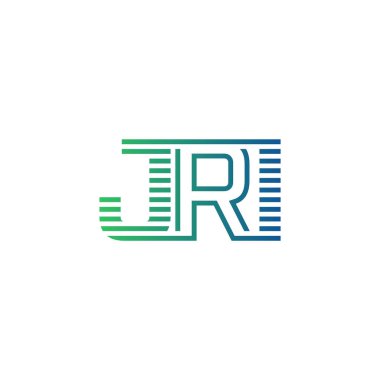 Modern JRI Logo Tasarımı. İş Kimliği için JRI Minimalist, Profesyonel ve Çok Yönlü Markalaştırma Simgesi