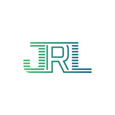 Modern JRL Logo Tasarımı. İş Kimliği için JRL Minimalist, Profesyonel ve Çok Yönlü Markalaştırma Simgesi