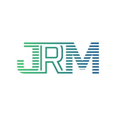 Modern JRM Logo Tasarımı. İş Kimliği için JRM Minimalist, Profesyonel ve Çok Yönlü Markalaştırma Simgesi