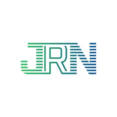 Modern JRN Logo Tasarımı. İş Kimliği için JRN Minimalist, Profesyonel ve Çok Yönlü Markalaştırma Simgesi
