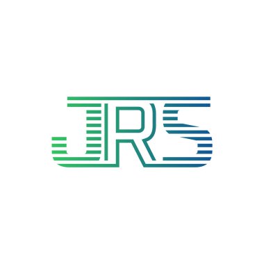 Modern JRS Logo Tasarımı. İş Kimliği için JRS Minimalist, Profesyonel ve Çok Yönlü Markalaştırma Simgesi