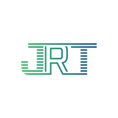 Modern JRT Logo Tasarımı. İş Kimliği için JRT Minimalist, Profesyonel ve Çok Yönlü Markalaştırma Simgesi