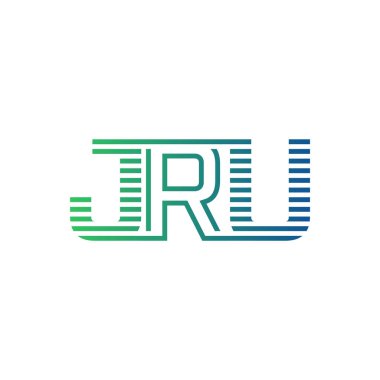 Modern JRU Logo Tasarımı. JRU Minimalist, Profesyonel ve Çok Yönlü İşletme Kimliği Simgesi