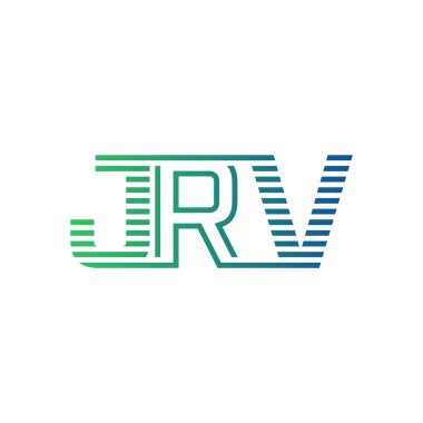 Modern JRV Logo Tasarımı. İş Kimliği için JRV Minimalist, Profesyonel ve Çok Yönlü Markalaştırma Simgesi