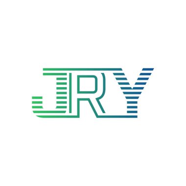 Modern JRY Logo Tasarımı. İş Kimliği için JRY Minimalist, Profesyonel ve Çok Yönlü Markalaştırma Simgesi