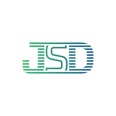 Modern JSD Logo Tasarımı. İş Kimliği için JSD Minimalist, Profesyonel ve Çok Yönlü Markalaştırma Simgesi