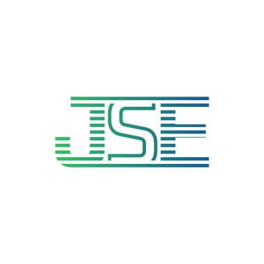 Modern JSE Logo Tasarımı. İş Kimliği için JSE Minimalist, Profesyonel ve Çok Yönlü Markalaştırma Simgesi