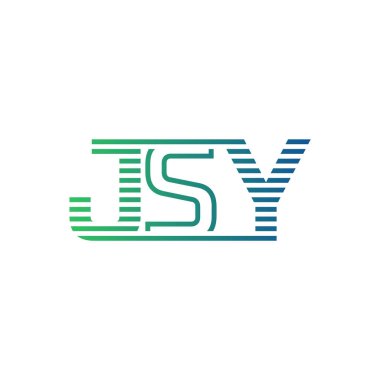 Modern JSY Logo Tasarımı. İş Kimliği için JSY Minimalist, Profesyonel ve Çok Yönlü Markalaştırma Simgesi