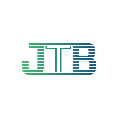 Modern JTB Logo Tasarımı. İş Kimliği için JTB Minimalist, Profesyonel ve Çok Yönlü Markalaştırma Simgesi