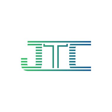 Modern JTC Logo Tasarımı. İş Kimliği için JTC Minimalist, Profesyonel ve Çok Yönlü Markalaştırma Simgesi