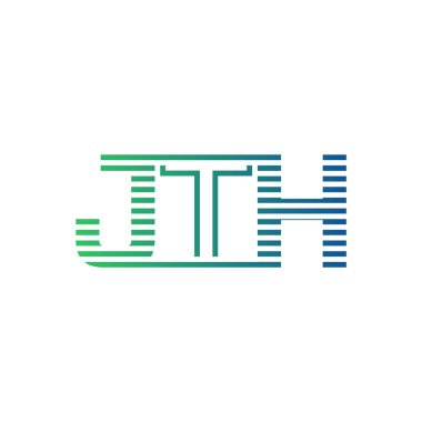 Modern JTH Logo Tasarımı. İş Kimliği için JTH Minimalist, Profesyonel ve Çok Yönlü Markalaştırma Simgesi