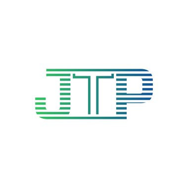 Modern JTP Logo Tasarımı. İş Kimliği için JTP Minimalist, Profesyonel ve Çok Yönlü Markalaştırma Simgesi
