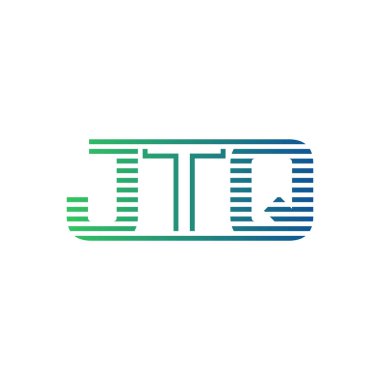 Modern JTQ Logo Tasarımı. İş Kimliği için JTQ Minimalist, Profesyonel ve Çok Yönlü Markalaştırma Simgesi
