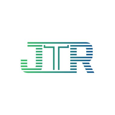 Modern JTR Logo Tasarımı. İş Kimliği için JTR Minimalist, Profesyonel ve Çok Yönlü Markalaştırma Simgesi