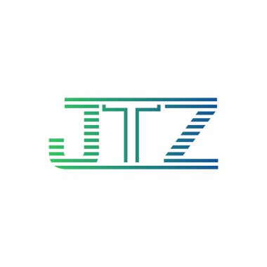 Modern JTZ Logo Tasarımı. İş Kimliği için JTZ Minimalist, Profesyonel ve Çok Yönlü Markalaştırma Simgesi