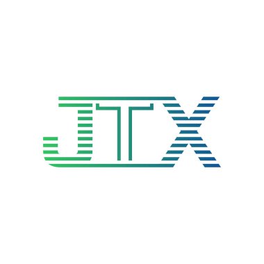 Modern JTX Logo Tasarımı. İş Kimliği için JTX Minimalist, Profesyonel ve Çok Yönlü Markalaştırma Simgesi