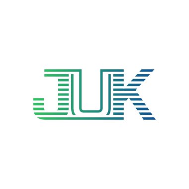 Modern JUK Logo Tasarımı. İş Kimliği için JUK Minimalist, Profesyonel ve Çok Yönlü Markalaştırma Simgesi