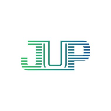 Modern JUP Logo Tasarımı. İş Kimliği için JUP Minimalist, Profesyonel ve Çok Yönlü Markalaştırma Simgesi
