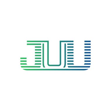 Modern JUU Logo Tasarımı. JUU Minimalist, Profesyonel ve Çok Yönlü İşletme Kimliği Simgesi