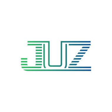 Modern JUZ Logo Tasarımı. İş Kimliği için JUZ Minimalist, Profesyonel ve Çok Yönlü Markalaştırma Simgesi