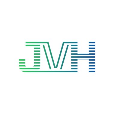 Modern JVH Logo Design. Letter JVH Minimalist, Professional, and Versatile Branding Icon for Business Identity clipart