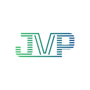 Modern JVP Logo Tasarımı. Harf JVP Minimalist, Profesyonel ve İş Kimliği için Çok Yönlü Markalaştırma Simgesi