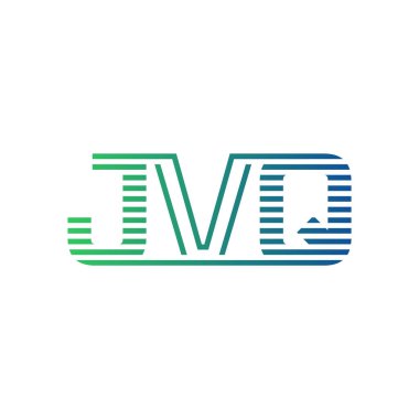 Modern JVQ Logo Tasarımı. İş Kimliği için JVQ Minimalist, Profesyonel ve Çok Yönlü Markalaştırma Simgesi