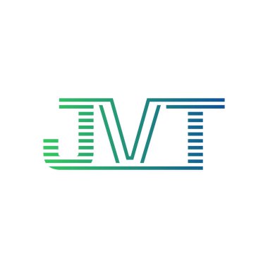 Modern JVT Logo Tasarımı. İş Kimliği için JVT Minimalist, Profesyonel ve Çok Yönlü Markalaştırma Simgesi