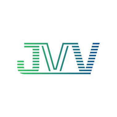 Modern JVV Logo Tasarımı. İş Kimliği için JVV Minimalist, Profesyonel ve Çok Yönlü Markalaştırma Simgesi