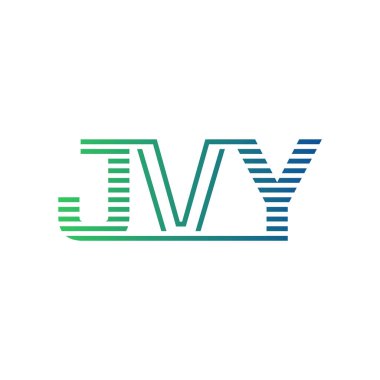 Modern JVY Logo Tasarımı. İş Kimliği için JVY Minimalist, Profesyonel ve Çok Yönlü Markalaştırma Simgesi