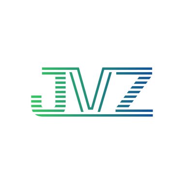 Modern JVZ Logo Tasarımı. İş Kimliği için JVZ Minimalist, Profesyonel ve Çok Yönlü Markalaştırma Simgesi