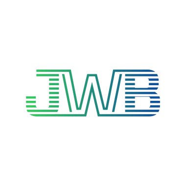 Modern JWB Logo Tasarımı. JWB Minimalist, Profesyonel ve Çok Yönlü İşletme Kimliği Simgesi