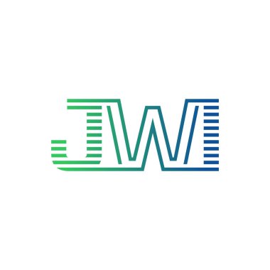Modern JWI Logo Tasarımı. JWI Minimalist, Profesyonel ve Çok Yönlü İşletme Kimliği Simgesi