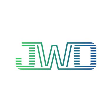 Modern JWO Logo Tasarımı. JWO Minimalist, Profesyonel ve Çok Yönlü İşletme Kimliği Simgesi