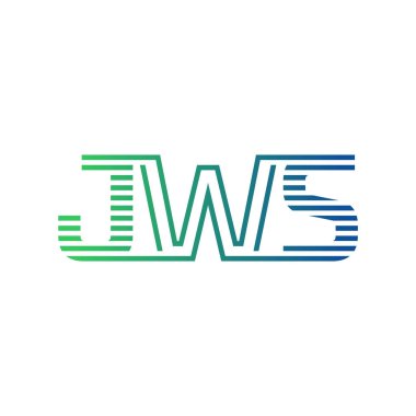 Modern JWS Logo Tasarımı. JWS Minimalist, Profesyonel ve Çok Yönlü İşletme Kimliği Simgesi