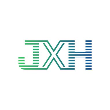 Modern JXH Logo Tasarımı. İş Kimliği için JXH Minimalist, Profesyonel ve Çok Yönlü Markalaştırma Simgesi