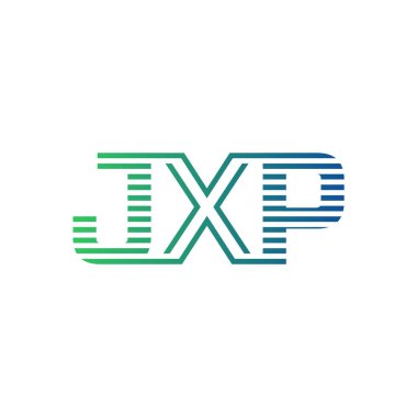Modern JXP Logo Tasarımı. İş Kimliği için JXP Minimalist, Profesyonel ve Çok Yönlü Markalaştırma Simgesi