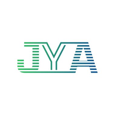 Modern JYA Logo Tasarımı. JYA Minimalist, Profesyonel ve Çok Yönlü İşletme Kimliği Simgesi