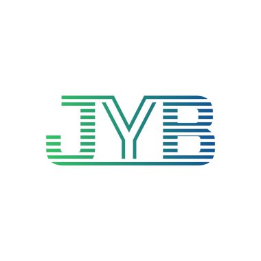 Modern JYB Logo Tasarımı. JYB Minimalist, Profesyonel ve Çok Yönlü İşletme Kimliği Simgesi