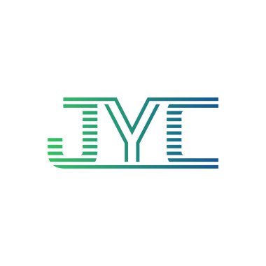 Modern JYC Logo Tasarımı. İş Kimliği için JYC Minimalist, Profesyonel ve Çok Yönlü Markalaştırma Simgesi