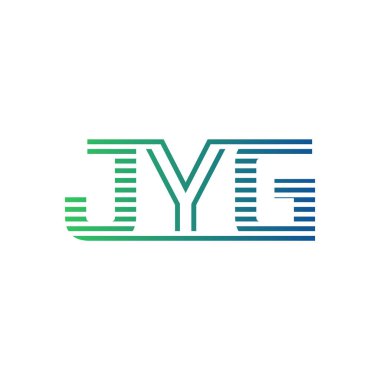 Modern JYG Logo Tasarımı. JYG Minimalist, Profesyonel ve Çok Yönlü İşletme Kimliği Simgesi